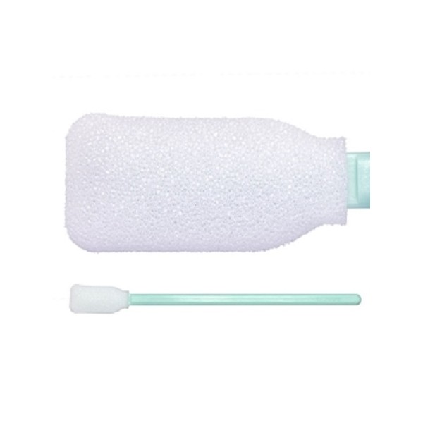 CleanFoam® STX712A Rectangular Head Cleanroom Swab, Sterile