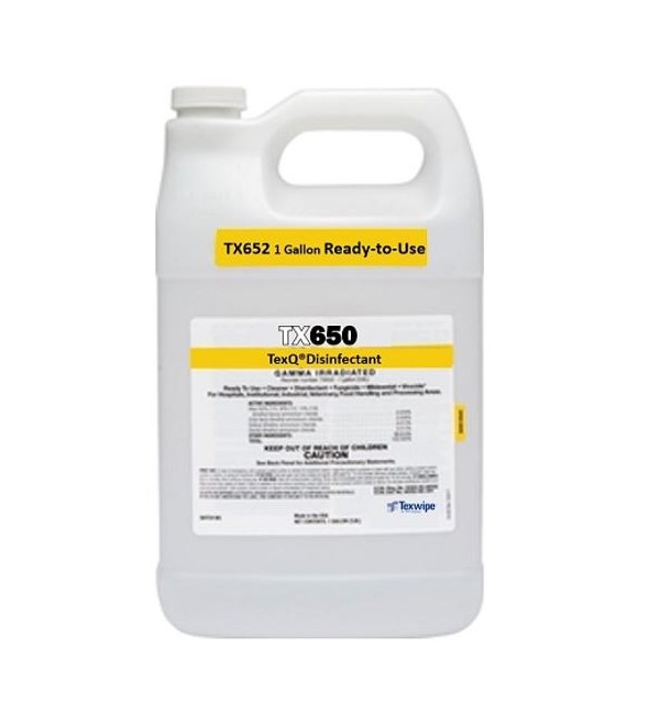 TexQ Disinfectant Ready-to-Use (RTU) in 1 Gallon bottleGamma-irradiatedTX652