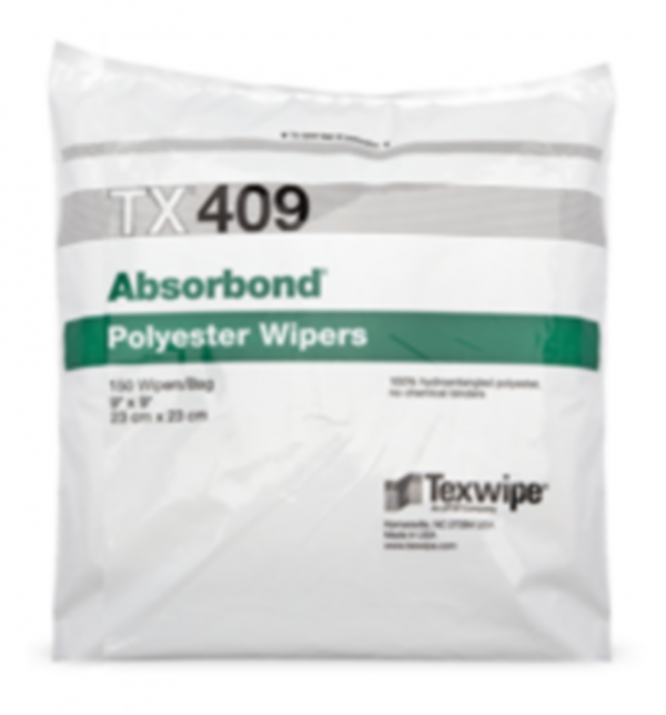 Dry, Non-Sterile, 100% polyester, nonwoven wipers9